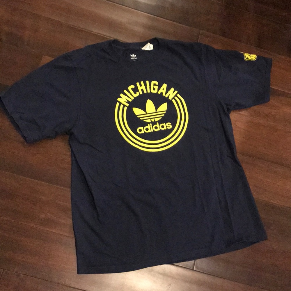adidas Michigan Wolverines shirt